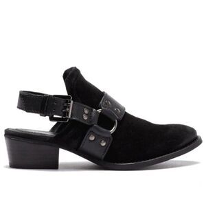 NWOB Splendid Suede Conrad Slingback Mule Size 6